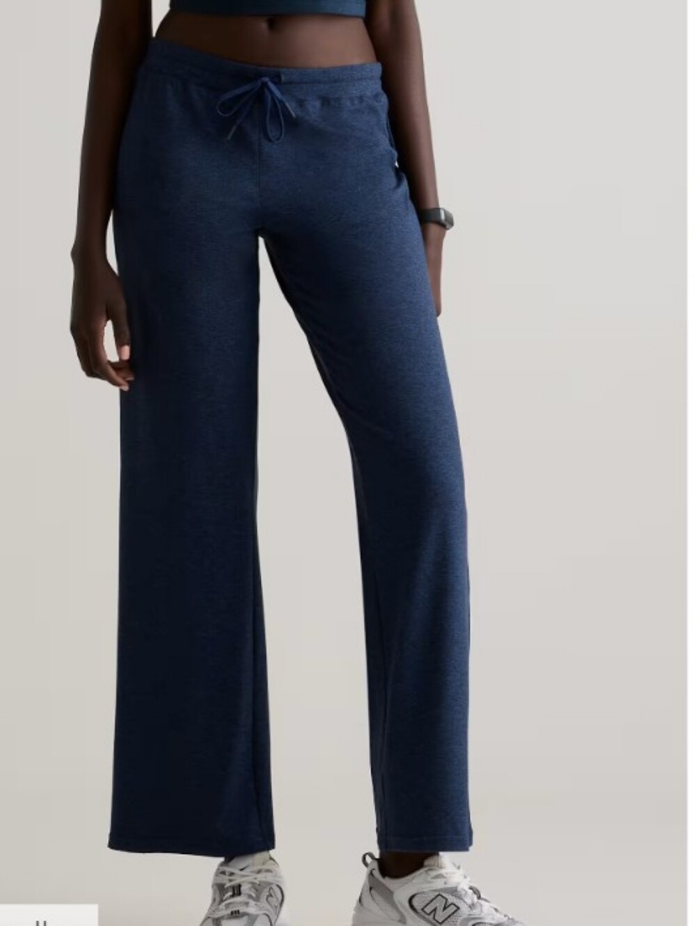Quince Flow Knit Wide Leg Pants 30.5" Inseam - Picture 1 of 9